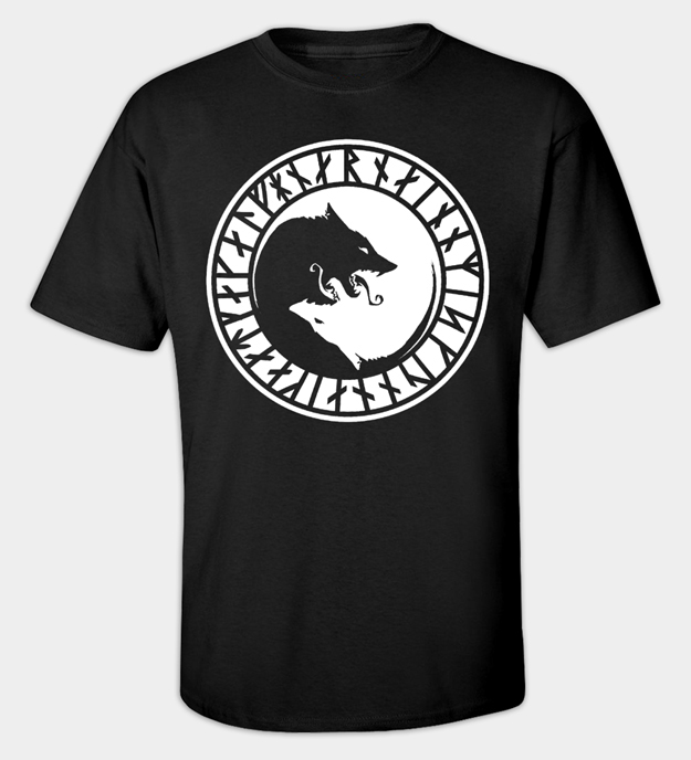 Geri en Freki T-shirt