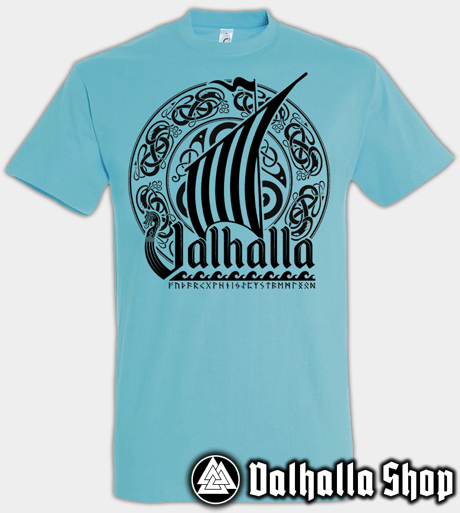 Valhalla Draak Schip T-shirt