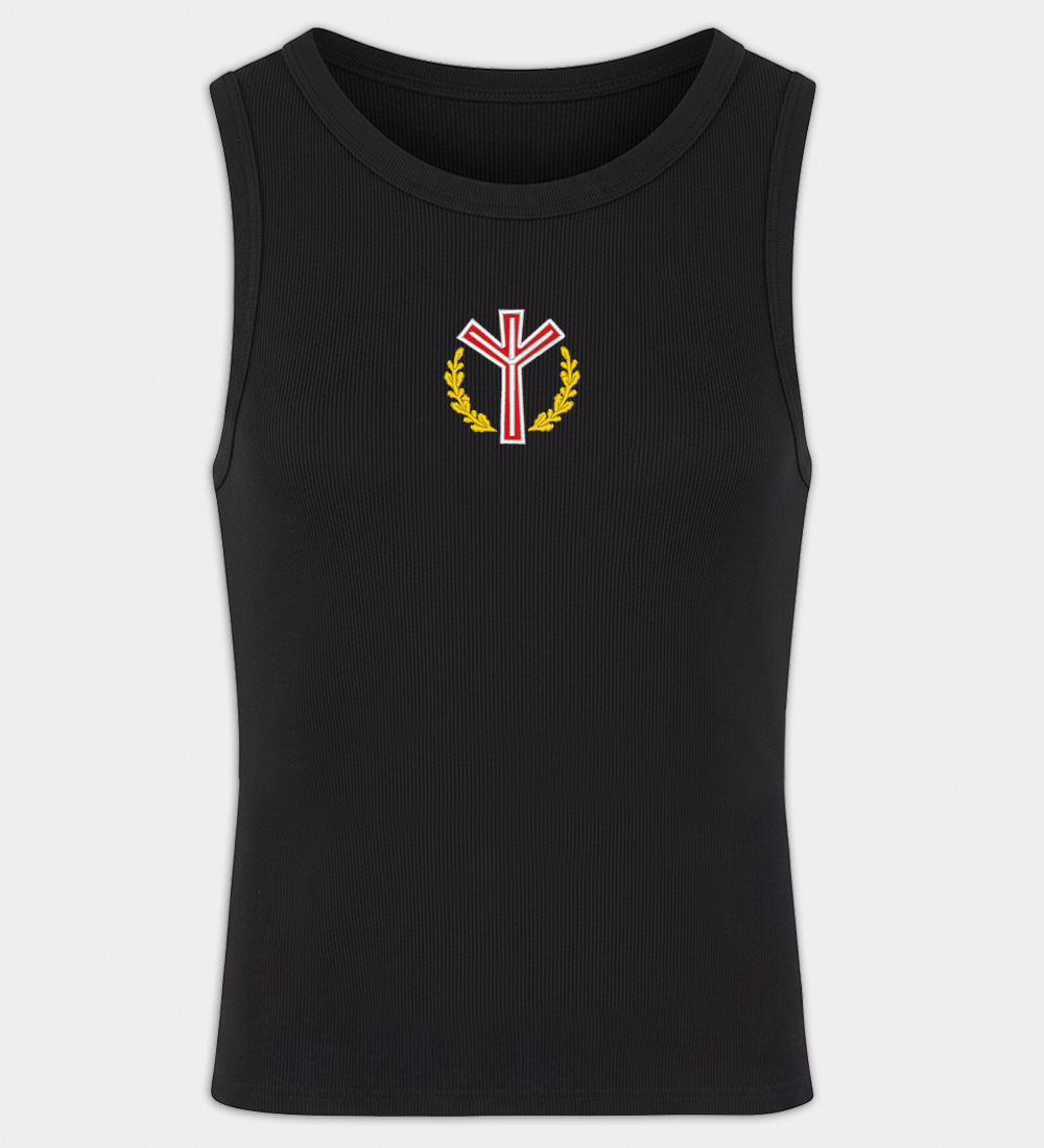 Algiz Rune geborduurde heren tanktop Algiz Rune geborduurde heren tanktop