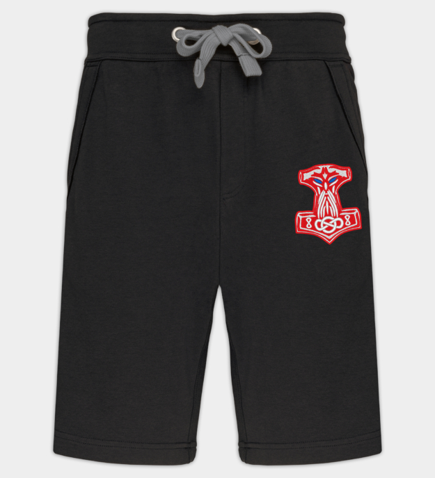 Mjolnir geborduurde bermudashorts