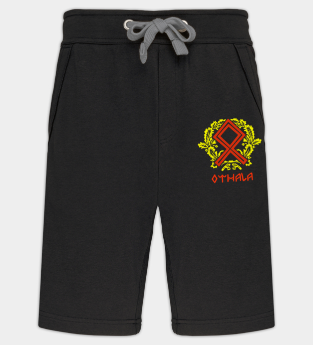 Othala geborduurde bermudashorts
