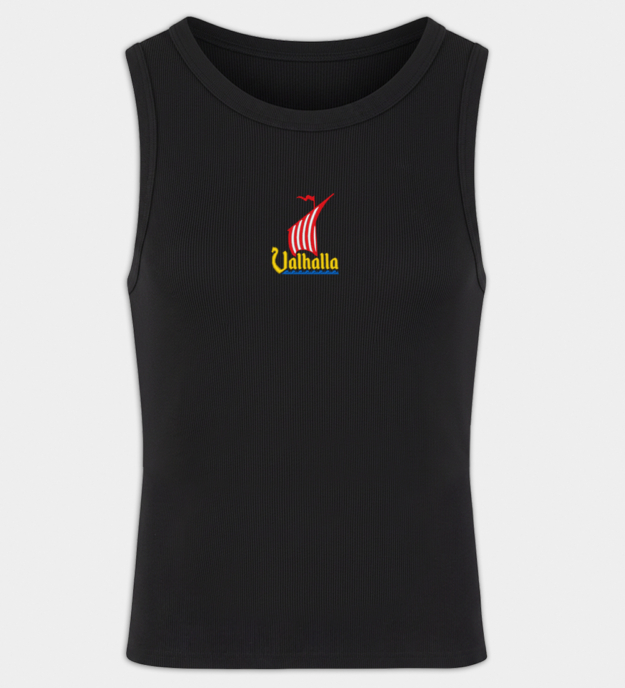 Valhalla Drakkar geborduurde heren tanktop