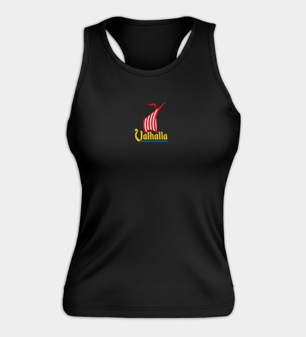 Valhalla Drakkar geborduurde dames tanktop