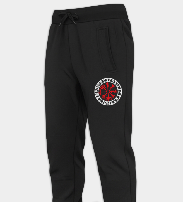 Vegvísir geborduurde joggingbroek